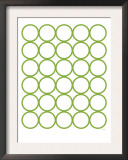 Green Circles Posters by  Avalisa