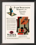 Waitex, Magazine Advertisement, USA, 1929 Prints