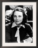Portrait of Michele Morgan Poster