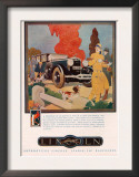 Lincoln, Magazine Advertisement, USA, 1929 Art