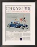 Chrysler, Magazine Advertisement, USA, 1932 Prints