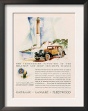 Cadillac La Salle, Magazine Advertisement, USA, 1929 Posters