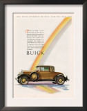 Buick, Magazine Advertisement, USA, 1928 Poster