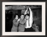 The Three Stooges, A-Plumbing We Will Go, Larry Fine, Curly Howard, Moe Howard, 1940 Posters