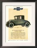 Chevrolet, Magazine Advertisement, USA, 1925 Prints