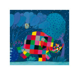 Elmer und der verlorene Teddy Kunstdrucke von David Mckee
