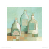 Still Life with Bottles I Lámina por Derek Melvile
