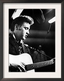 Elvis Presley, Recording in the Studio, June, 1956 Prints