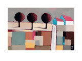 Field End Lane Prints by Derek Melvile