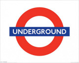 London Underground (Logo) Kunstdruck