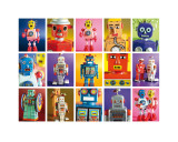 Robot Metropolis Prints by Lauren Floodgate