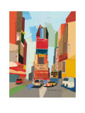 Times Square, New York City Posters par Andy Burgess