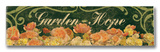 Garden Hope Placa de madeira Garden Hope Placa de madeira