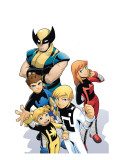 X-Men & Power Pack 1 Cover: Wolverine Print by Gurihiru Unknown