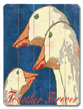 Swan Family Wood Sign