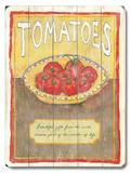 Tomatoes Wood Sign
