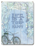 Life Wood Sign