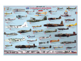 Canadian Aviation, The Early Years Giclee Print