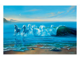 Wild Water Giclee-tryk i høj kvalitet af Jim Warren