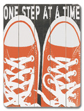 One Step at a Time Wood Sign