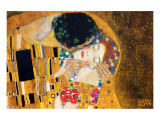 Le Baiser, vers 1907 (détail) reproduction procédé giclée par Gustav Klimt