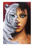 The Tigress reproduction procédé giclée par Jim Warren