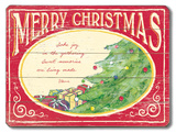 Merry Christmas Wood Sign