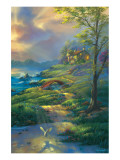 Evening Comfort reproduction procédé giclée par Jim Warren