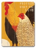 Protect What You Love II Wood Sign