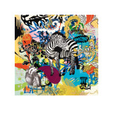 Kaleidoscope (Zebra) Prints by Ben Allen