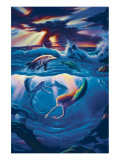 Circle of Friends Premium Giclee Print by Jim Warren