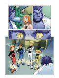 X-Men And Power Pack 2 Group: Zero-G, Lightspeed, Mass Master, Energizer and Power Pack Prints by Gurihiru Unknown