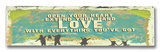 Open Your Heart Wood Sign