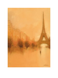 Stranger in Paris Plakat av Jon Barker