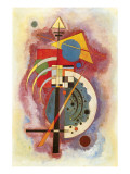 Homenaje a Grohmann Lámina giclée de primera calidad por Wassily Kandinsky