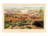 Pickett's Charge, Gettysburg National Park Premium Giclee Print