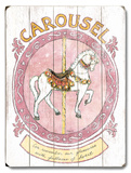 Carousel Wood Sign
