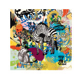 Kaleidoscope (Zebra) Posters by Ben Allen