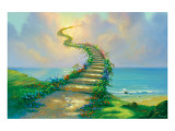 Stairway to Heaven Giclée-Premiumdruck von Jim Warren