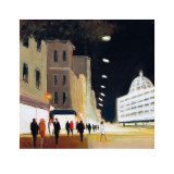 Late Shoppers, Harrods Art by Jon Barker