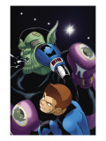Skrulls Vs. Power Pack 1 Cover: Mass Master Poster by Gurihiru Unknown
