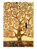 Der Lebensbaum Giclée-Premiumdruck von Gustav Klimt