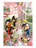 Wolverine And Power Pack 2 Cover: Wolverine, Lightspeed, Energizer, Mass Master and Zero-G Prints by Gurihiru Unknown