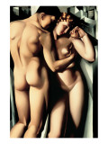 Adán y Eva Lámina giclée por Tamara de Lempicka Adán y Eva Lámina giclée por Tamara de Lempicka