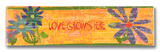 Love Grows Wood Sign