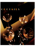 Martini Cocktails II Giclee Print by Richard Sutton