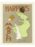 Harper's Magazine, March 1894 reproduction procédé giclée par Edward Penfield