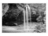 Waterfall, Hocking Hills State Park, Ohio Lámina giclée