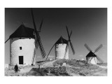 Windmills in Consuegra, Spain Giclee Print
