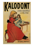 Kalodont, Creme Dentifrice a la Glycerine Lámina giclée